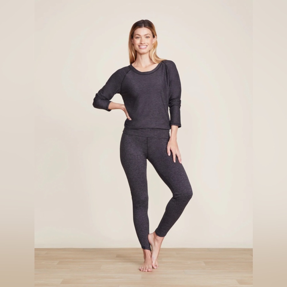 Barefoot Dreams Malibu Collection Butterchic Knit Long Sleeve Top